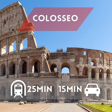 -15Min Dal Colosseo- Aria Condizionata & Netflix Gratis Roma Exterior foto
