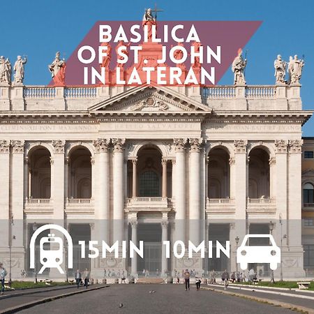 -15Min Dal Colosseo- Aria Condizionata & Netflix Gratis Roma Exterior foto