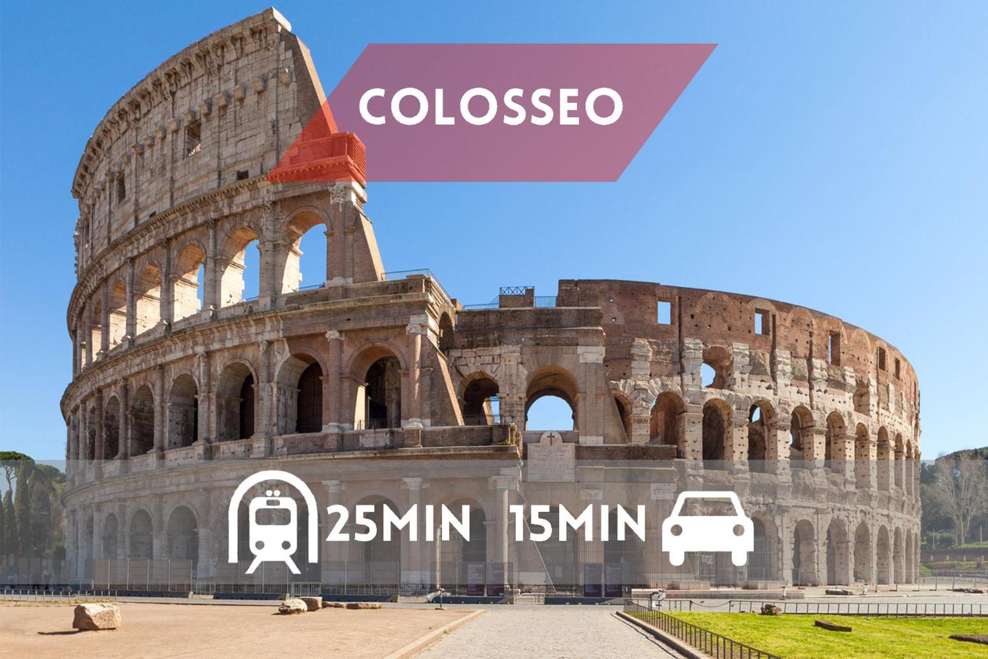 -15Min Dal Colosseo- Aria Condizionata & Netflix Gratis Roma Exterior foto